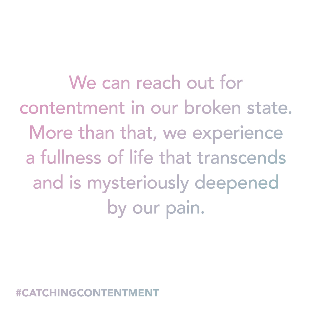 Ruth van den Broek shares her thoughts on Catching Contentment by Liz Carter 